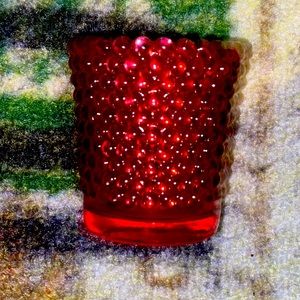 Bundle of two In This Sale red vintage glass